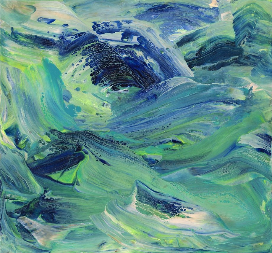 色彩与情绪的交汇 Michael Cina 的抽象绘画世界